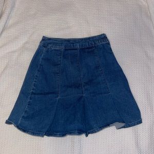 Pleated tennis skirt